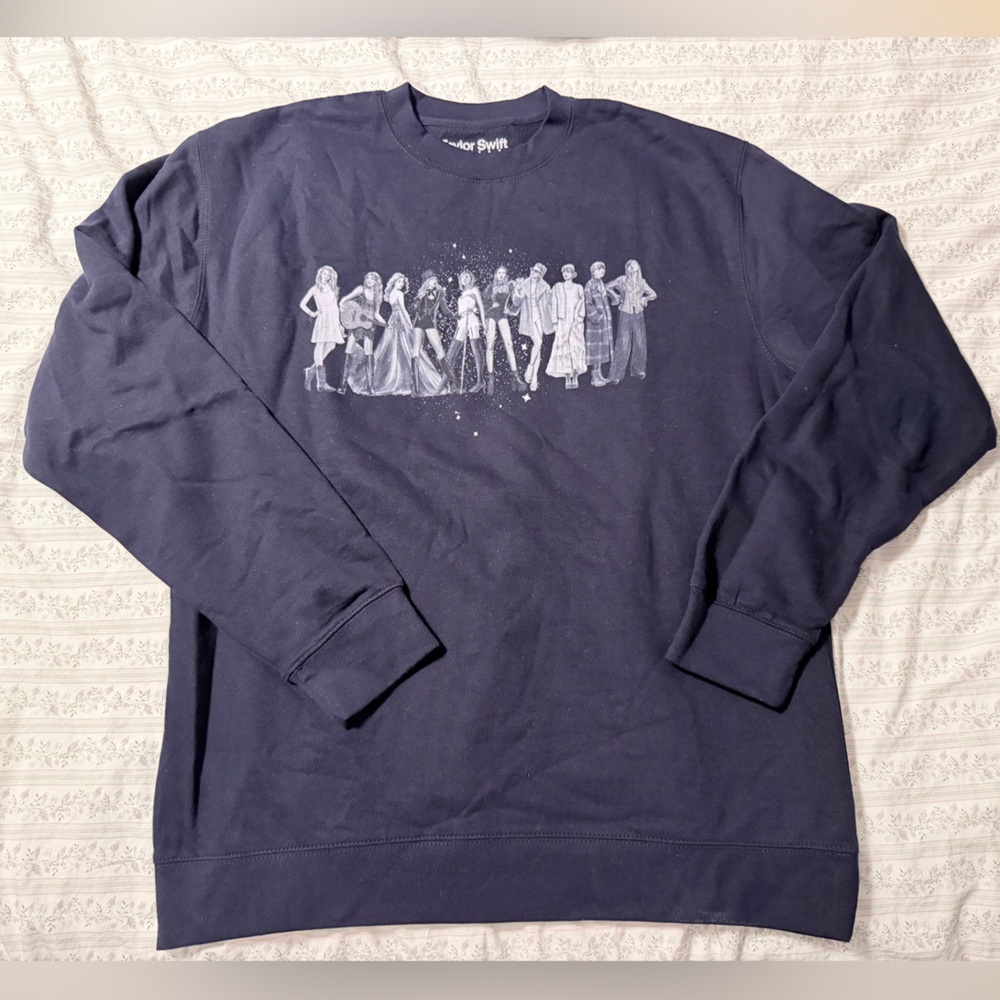 Taylor Swift Navy Blue Women’s Midnights Sweatshirt
